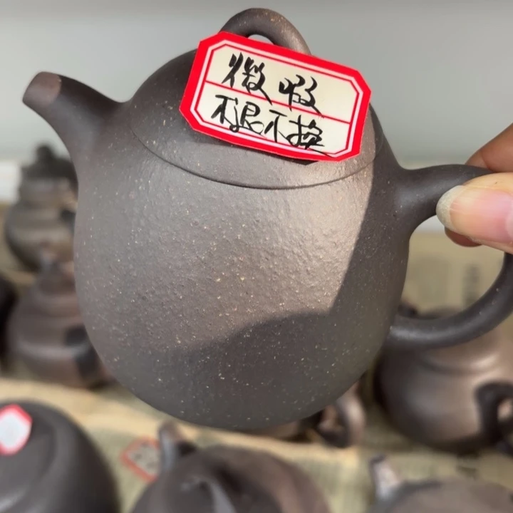 茶壶紫砂优秀！宜兴原矿天青290