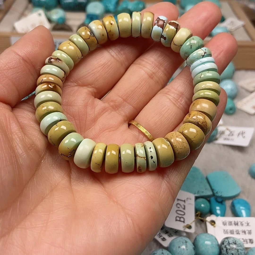 未镶嵌绿松石珠宝半成品鲁*诺