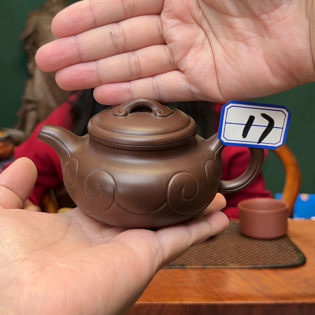 紫砂茶壶全手紫砂