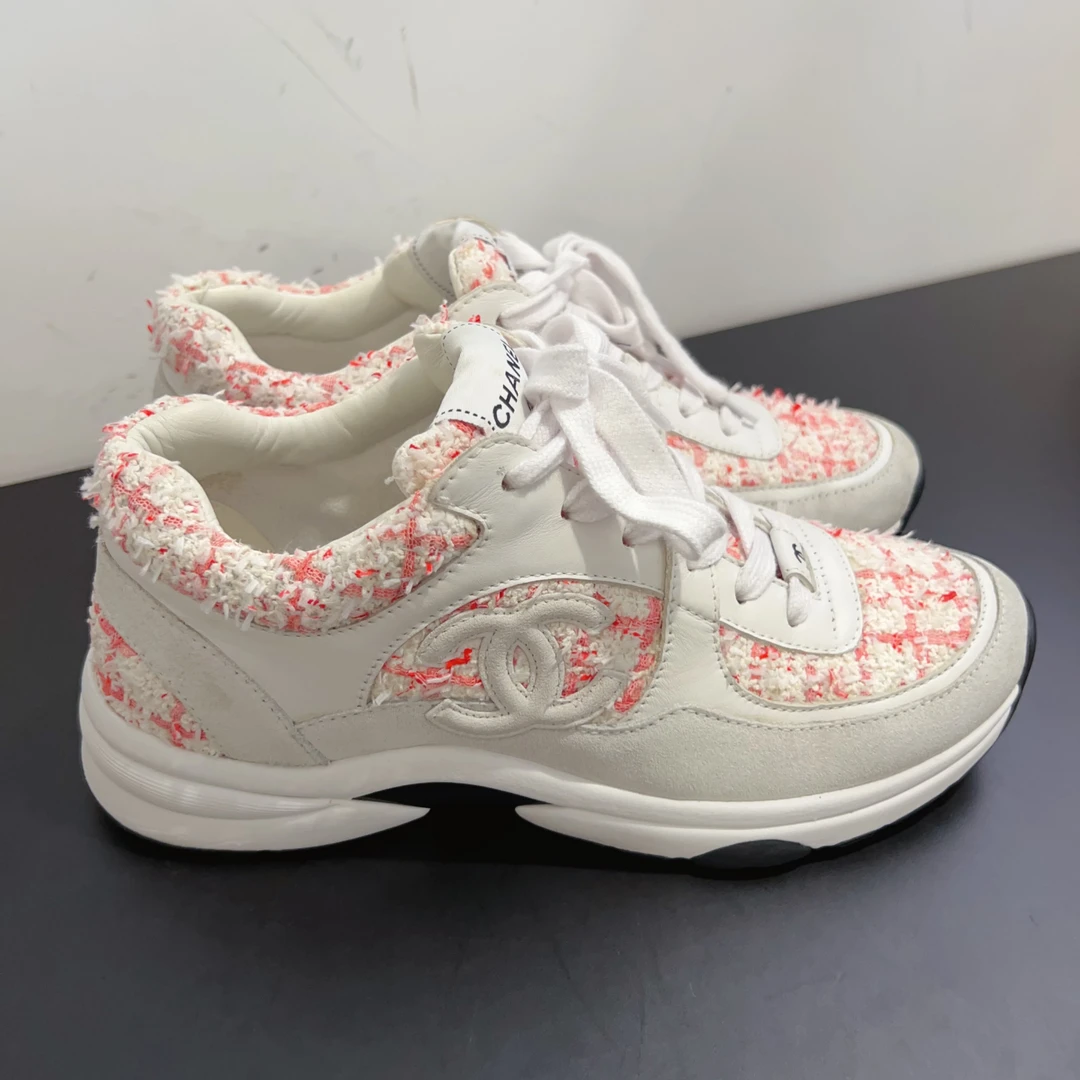 99新 Chanel/香奈儿 运动鞋 尺码37.5/成色看直播衣GSS28521