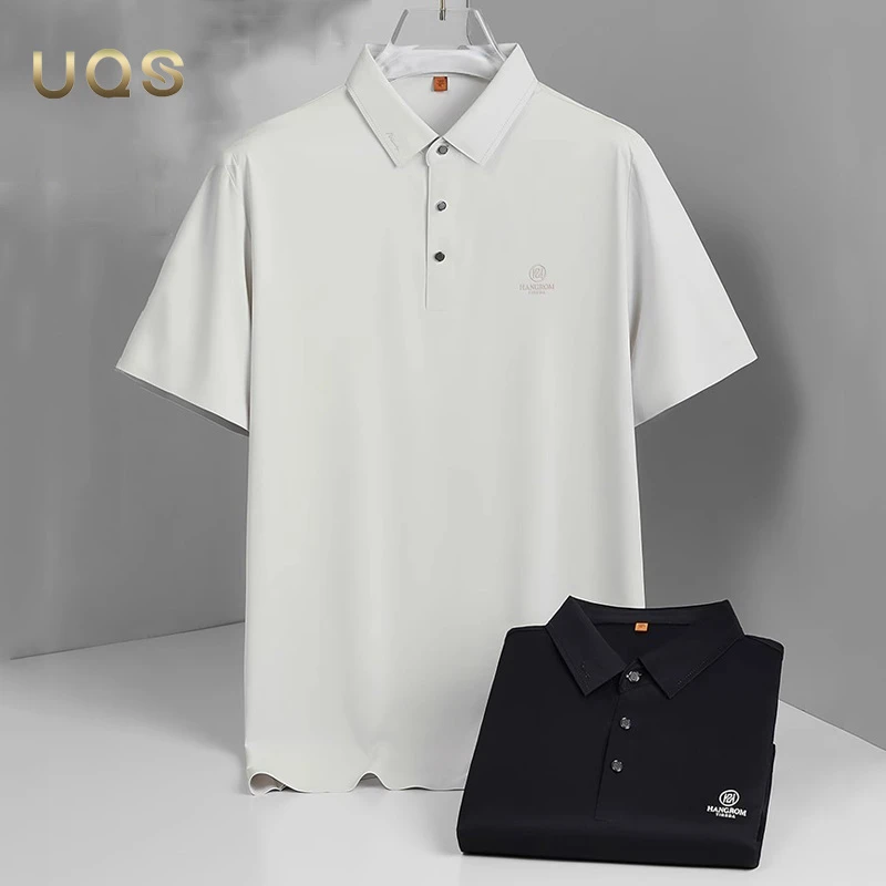 速干透气男士夏季POLO衫大码百搭翻领短袖商务休闲简约大气百搭款