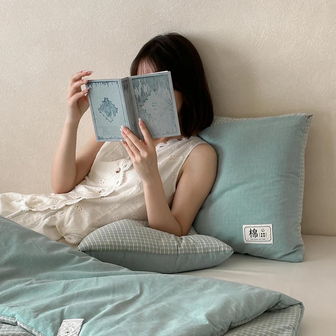 全棉水洗棉多功能抱枕被可折叠靠背抱枕多场景午睡被多用靠枕