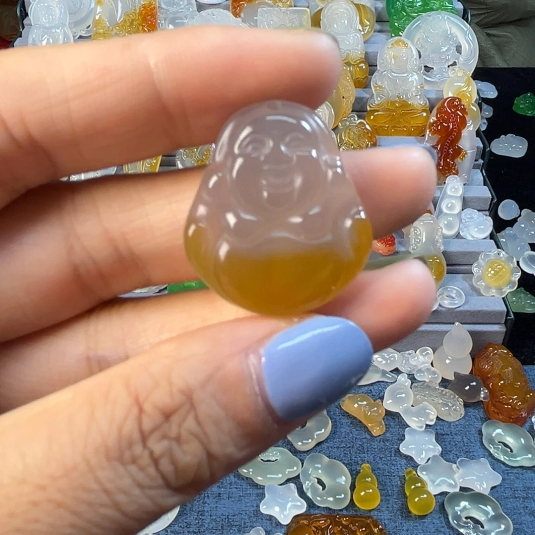 玛瑙/玉髓未镶嵌颈饰
