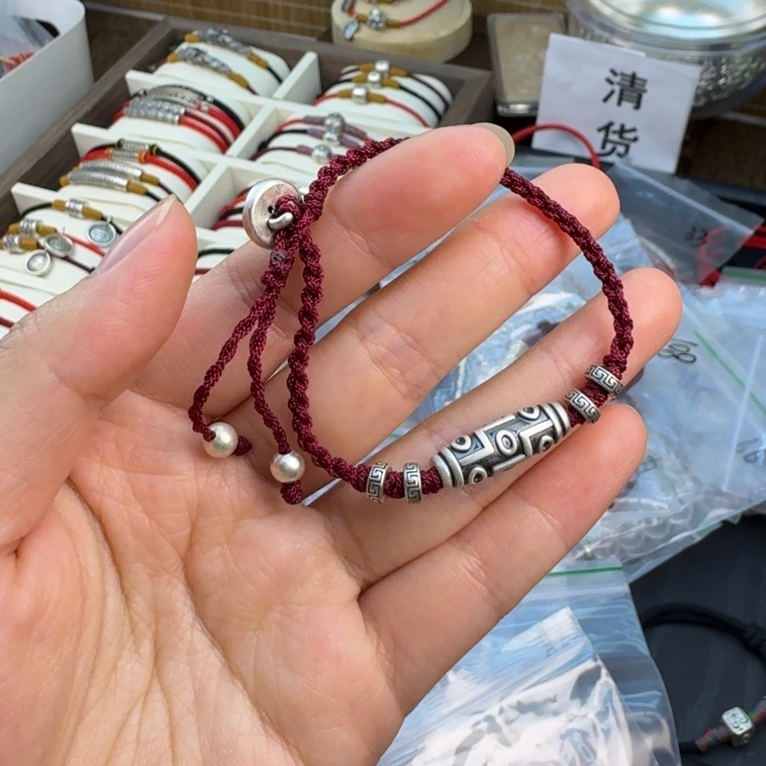 足银布艺足银天珠56