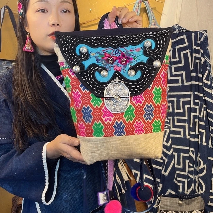织绣手工制作工艺包包