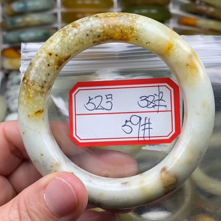 未镶嵌蛇纹石玉手绳
