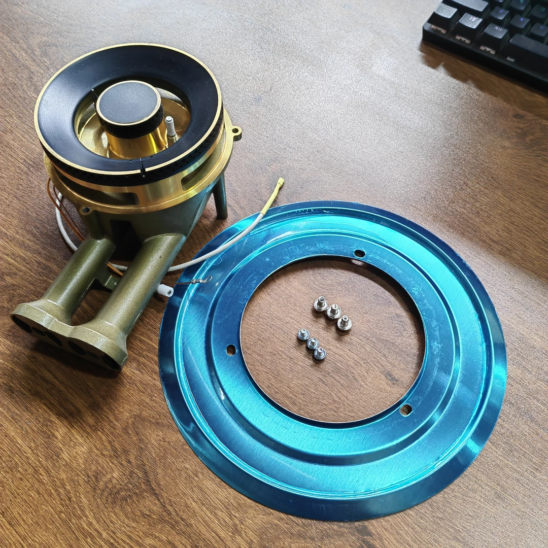 炉头火盖水盘点火针感应针固定螺丝