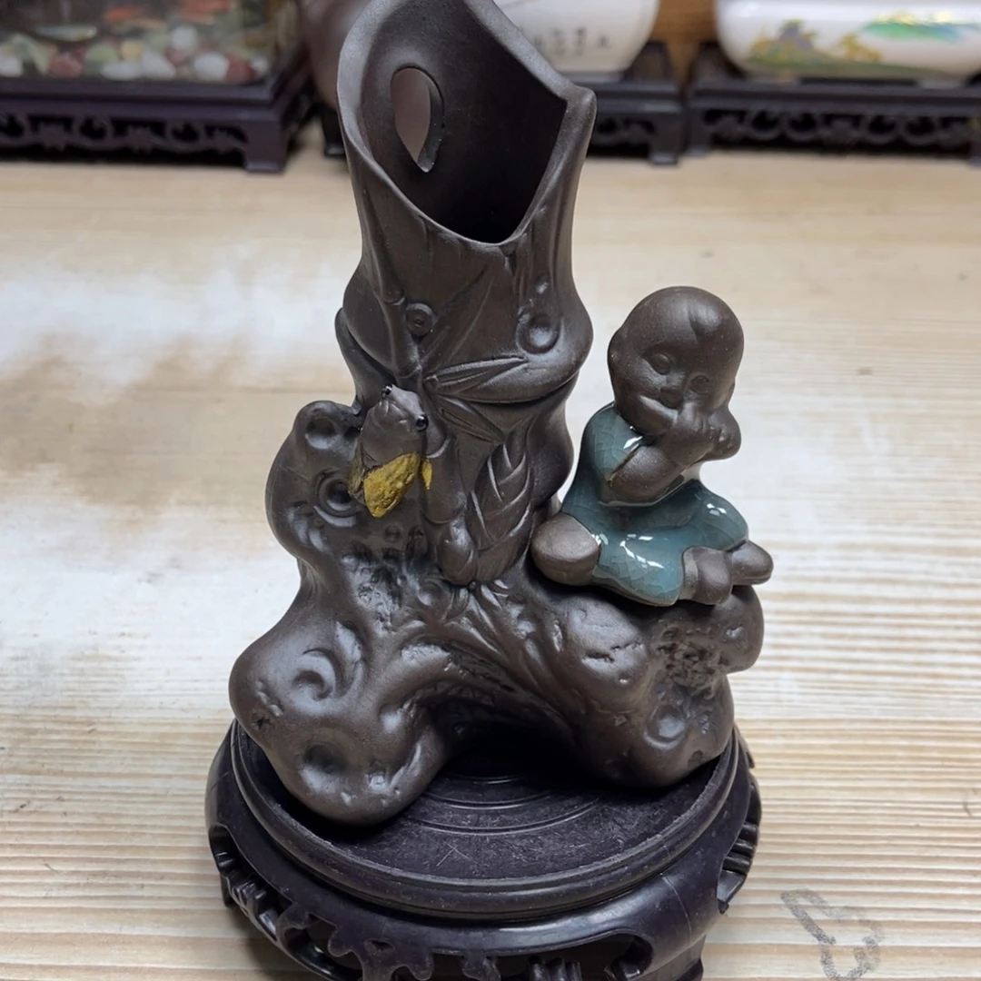 瓷片陶瓷花盆陶瓷艺术