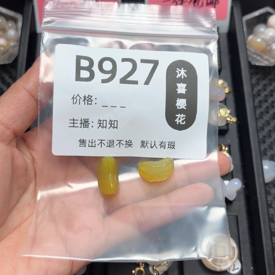 玛瑙/玉髓颈饰未镶嵌橙*