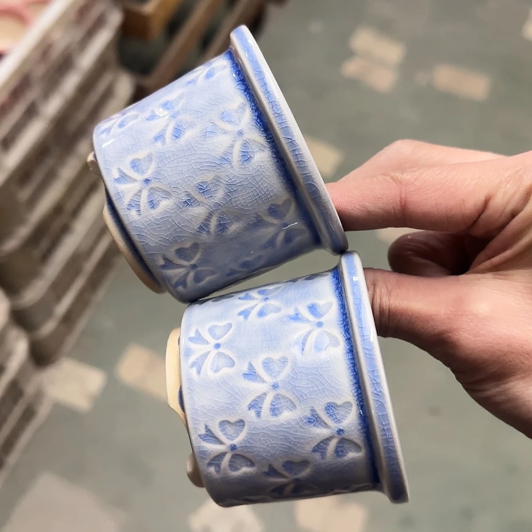 陶瓷2个··外口径··外高度··误差0.5左右