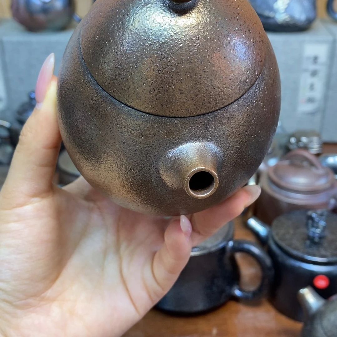 品***絮云南建水柴烧精品壶