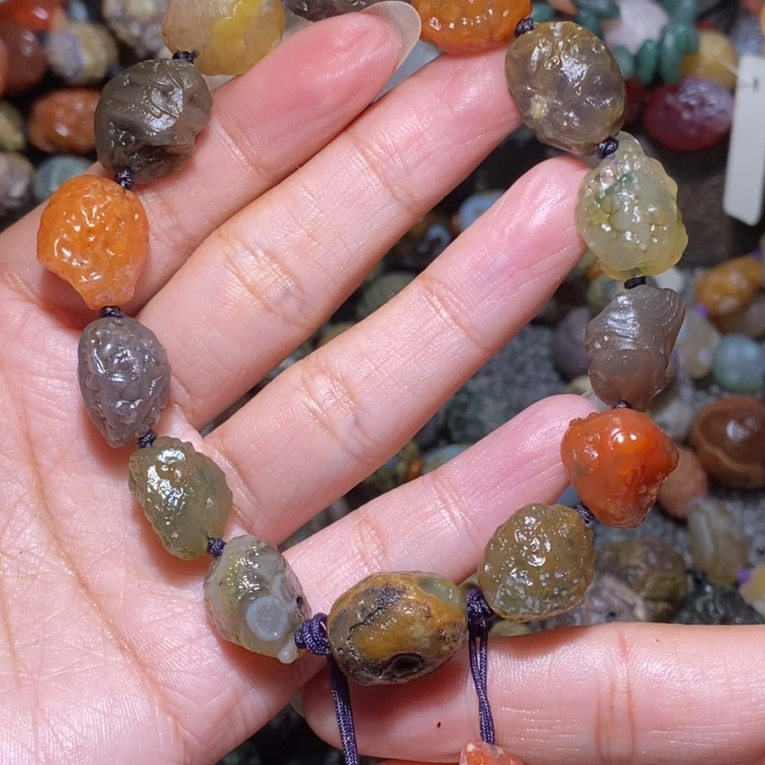 玛瑙/玉髓未镶嵌珠宝半成品