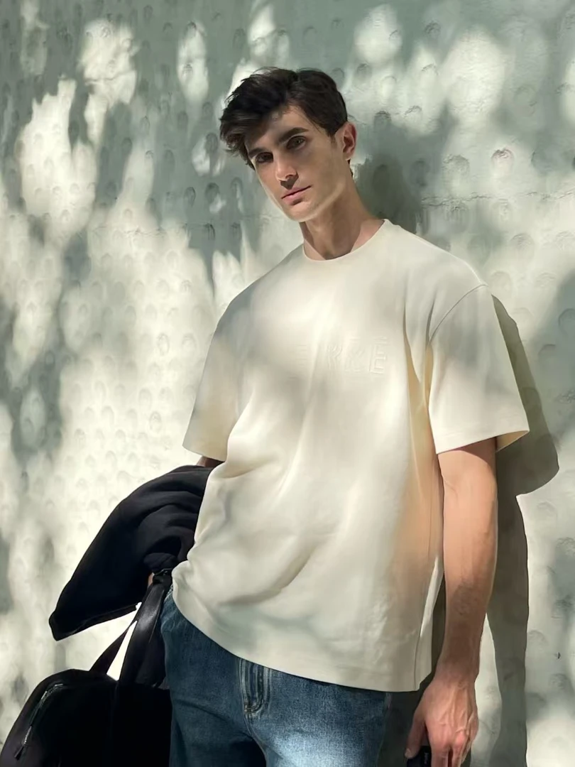 GF  圆领夏季常规T恤短袖宽松印花男女同款2折