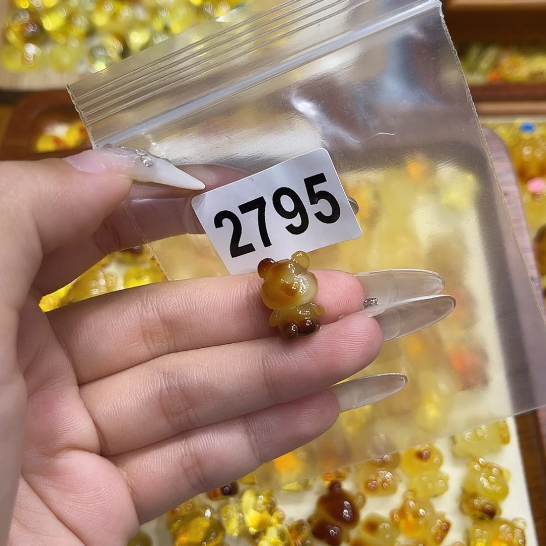 琥珀未镶嵌珠宝奇石