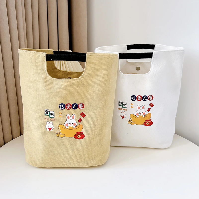 复古水桶包通用双根水桶手提包肩包休闲便当包上班族通勤包妈咪包