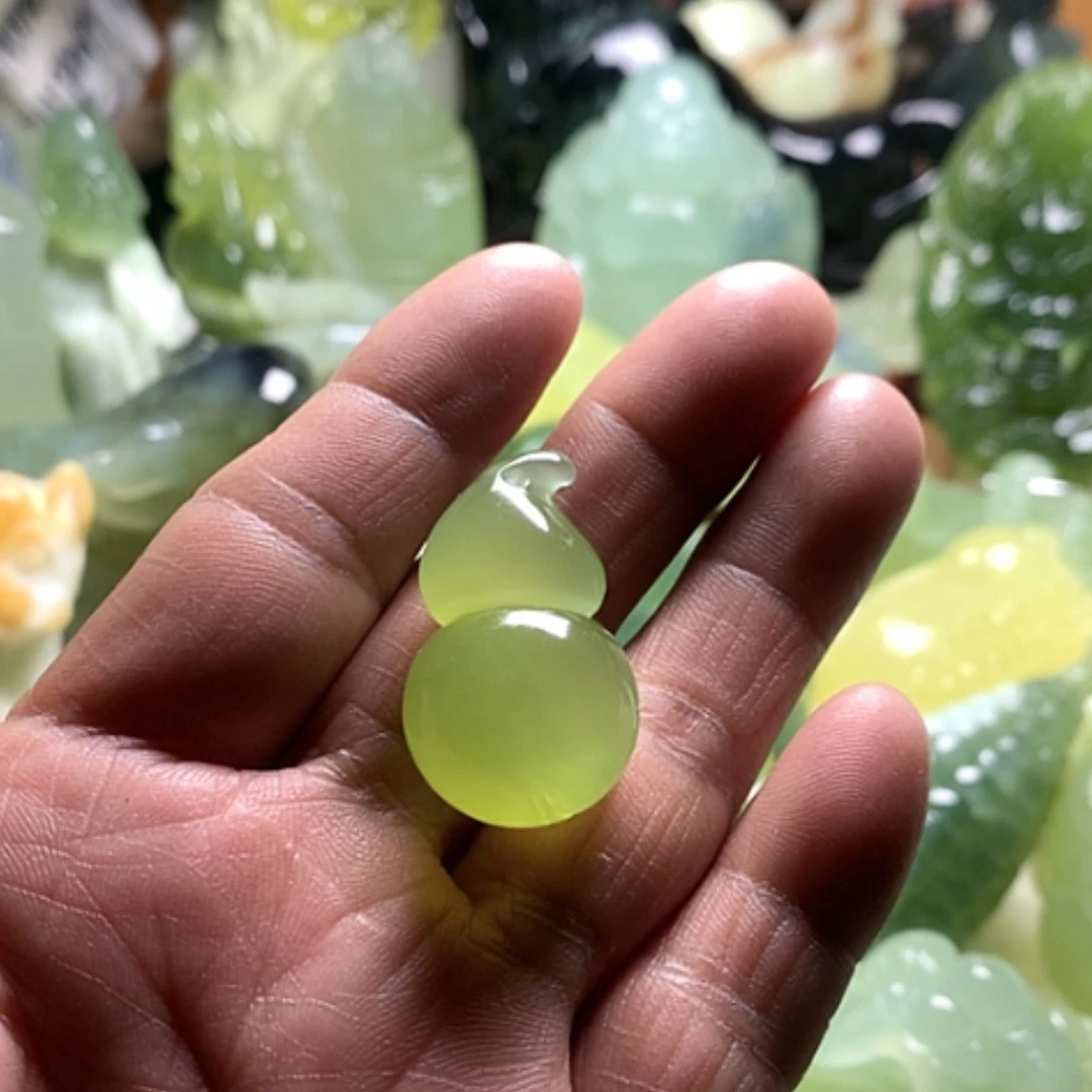 【闪购商品】合金蛇纹石玉颈饰