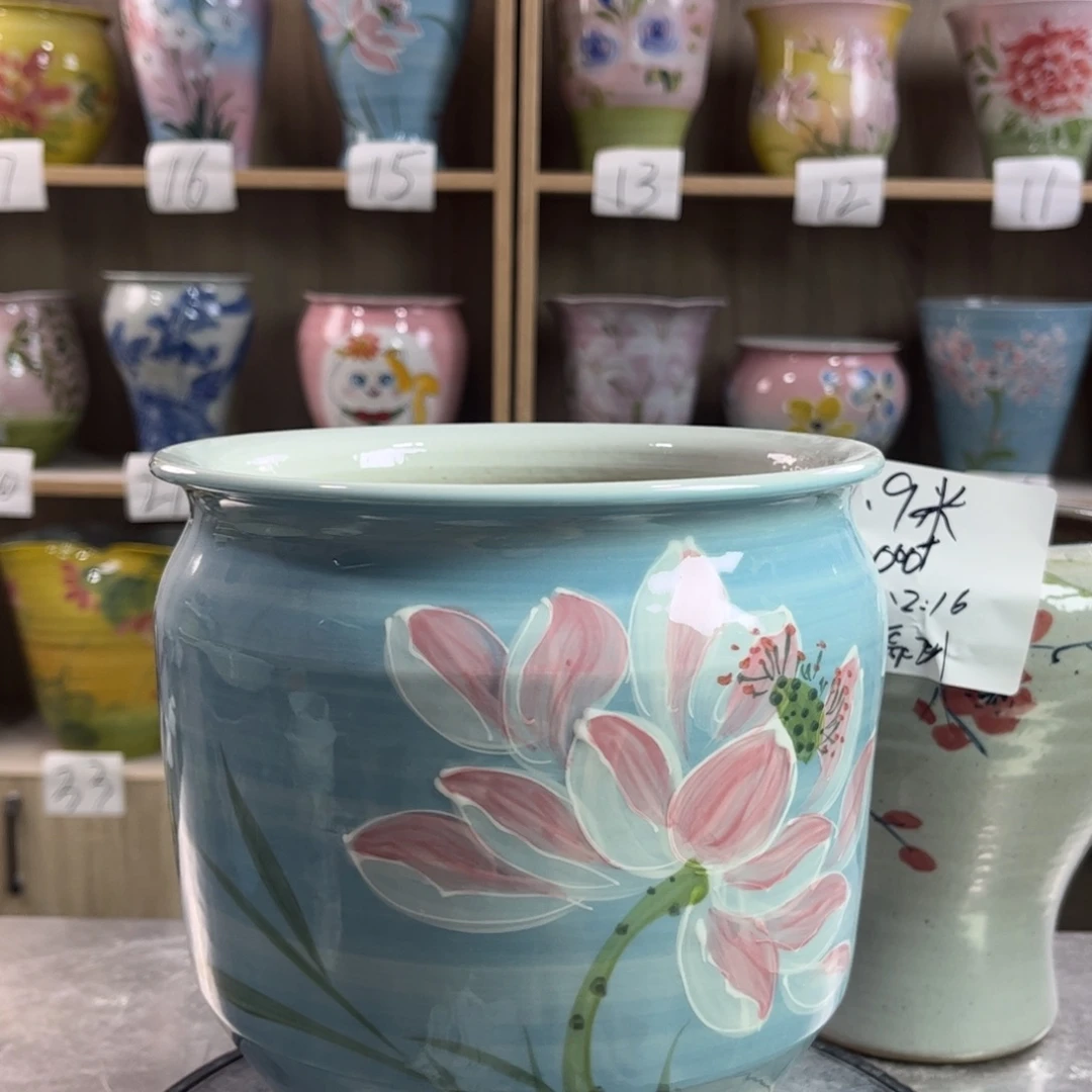 景德镇陶瓷花盆花盆