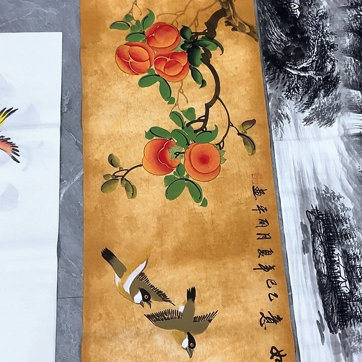 小周画廊的直播间