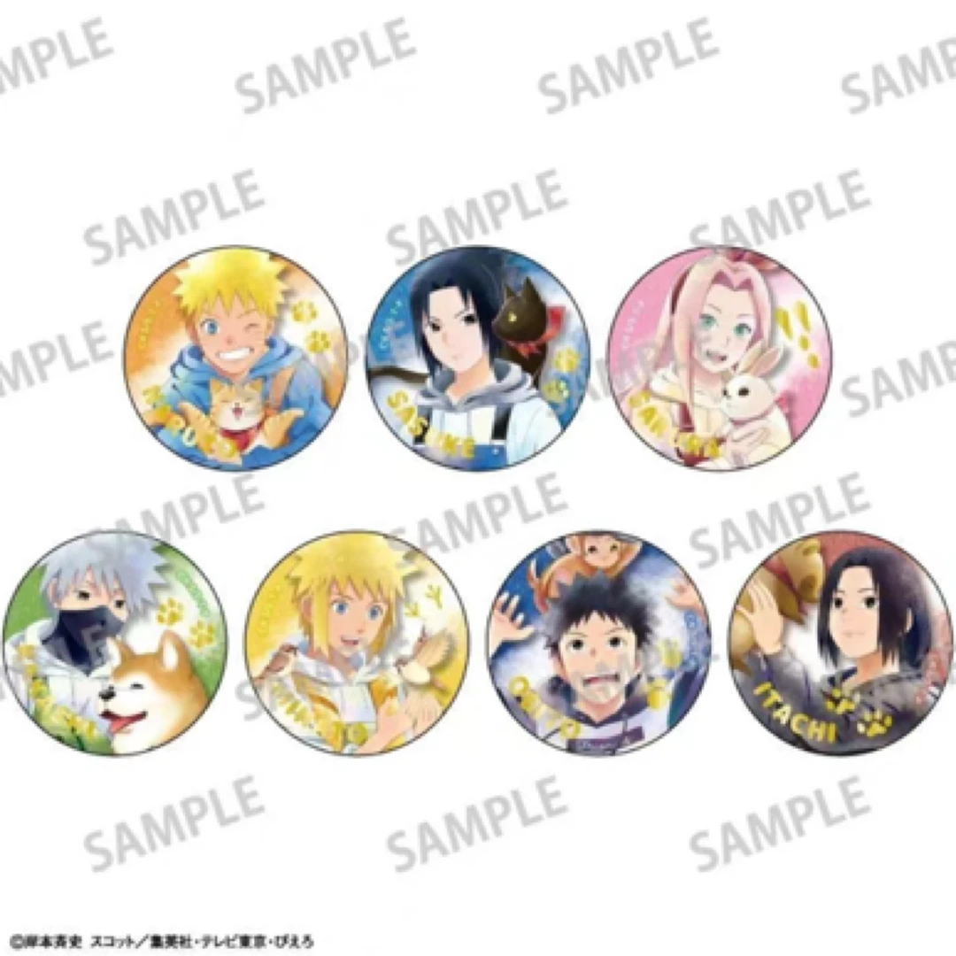 日谷 火影忍者 新版幼年与宠物吧唧【盲盒产品 默认代拆】