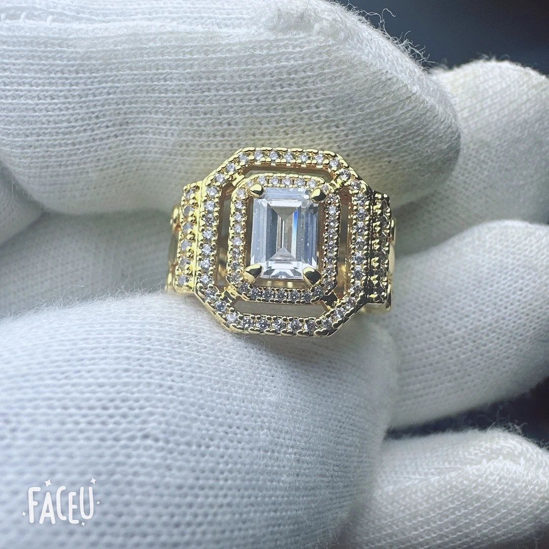 戒指 梅家公主方戒指C478