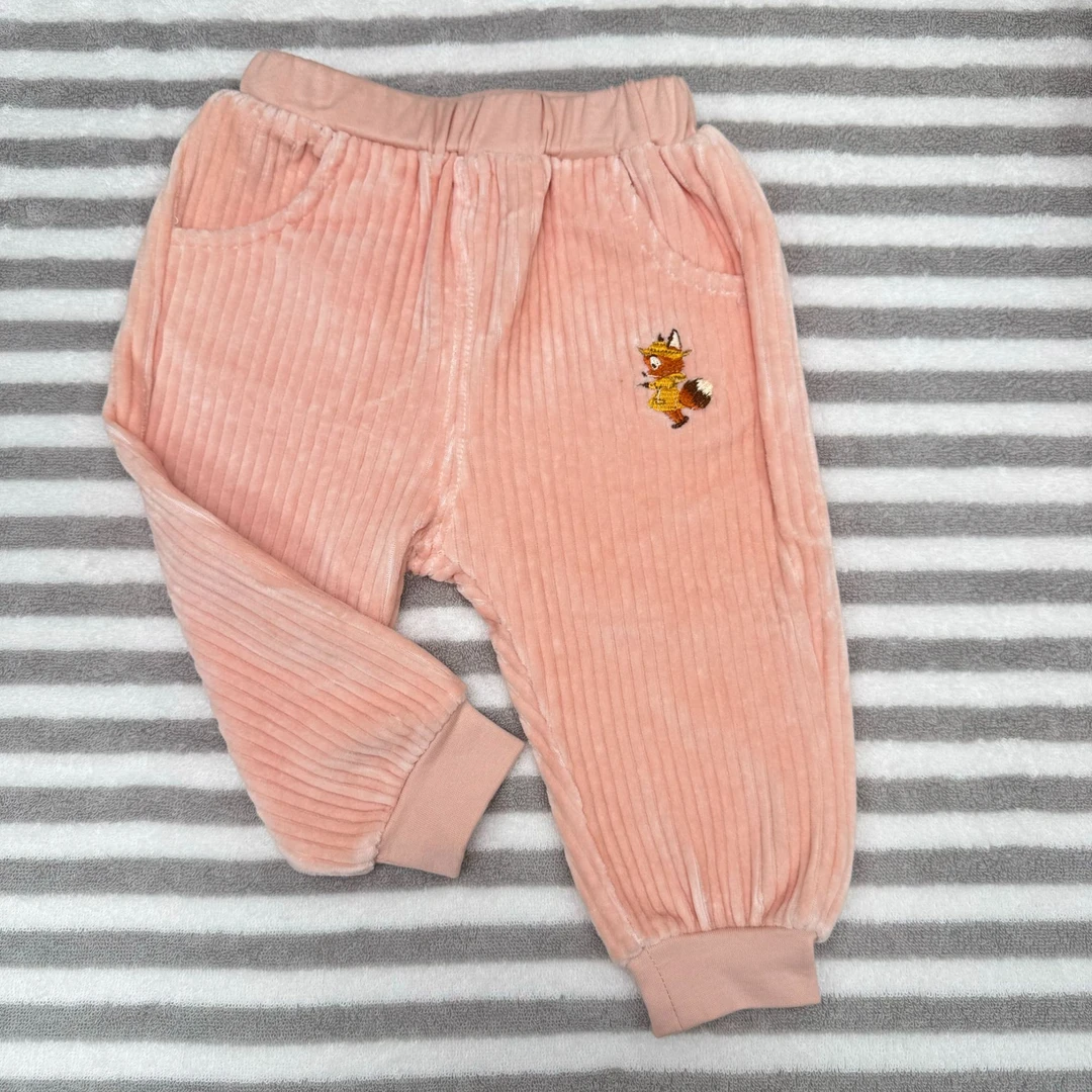 【801-811】婴幼儿男宝女宝天鹅绒单层/双层厚棉/护肚裤多色66-90码