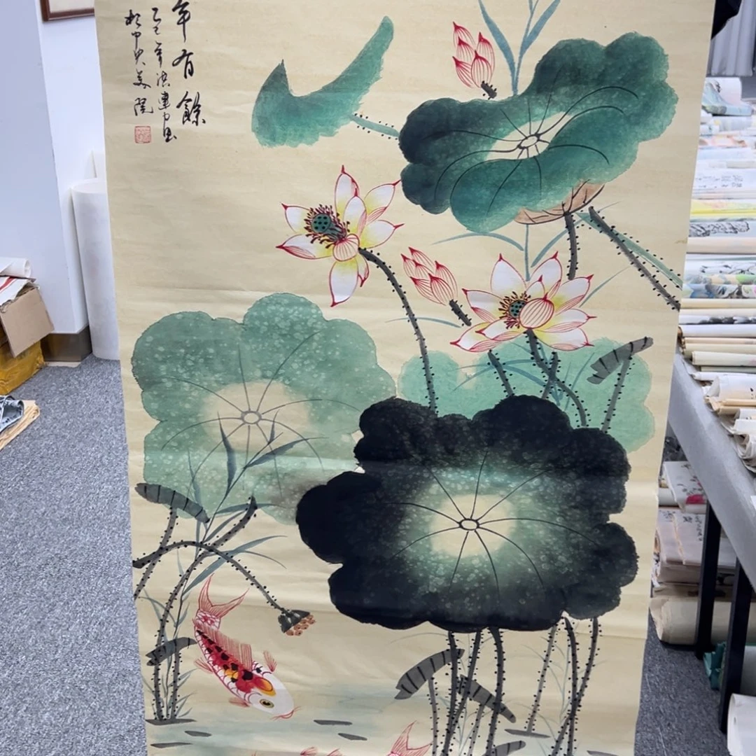 国画纯手绘字画宣纸