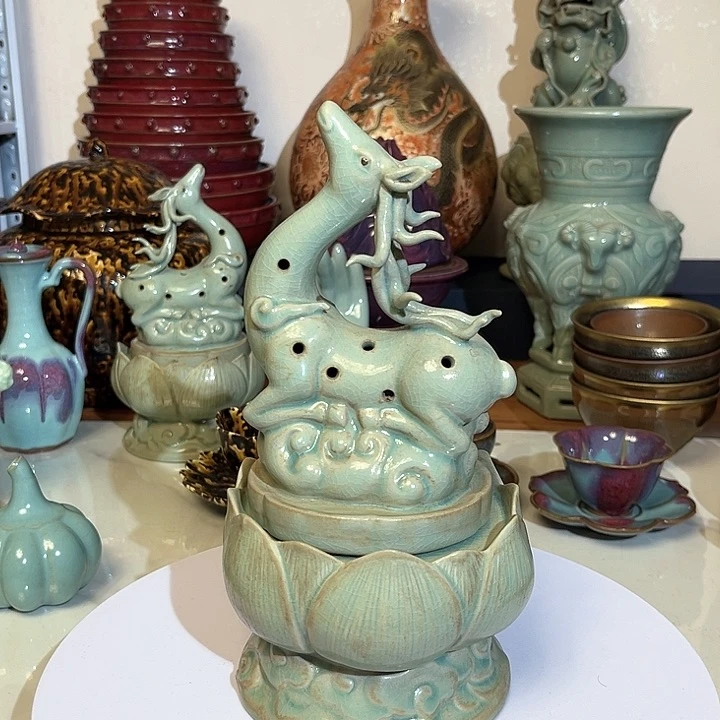 瓷片《****人摆件摆件摆件