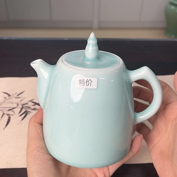 龙泉云间青瓷小米茶器