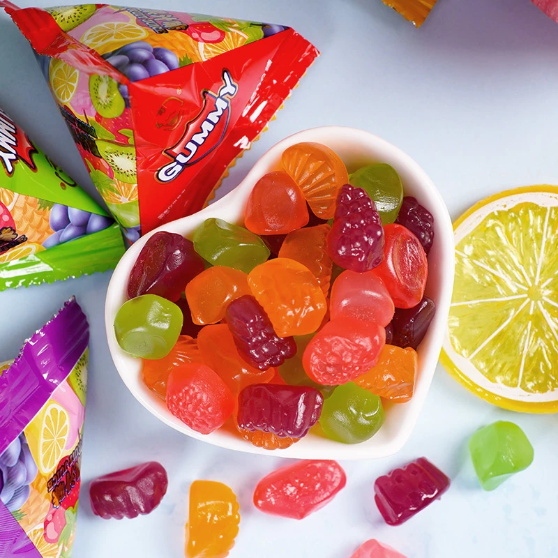 QQ软糖混合水果味橡皮糖喜糖年货零食
