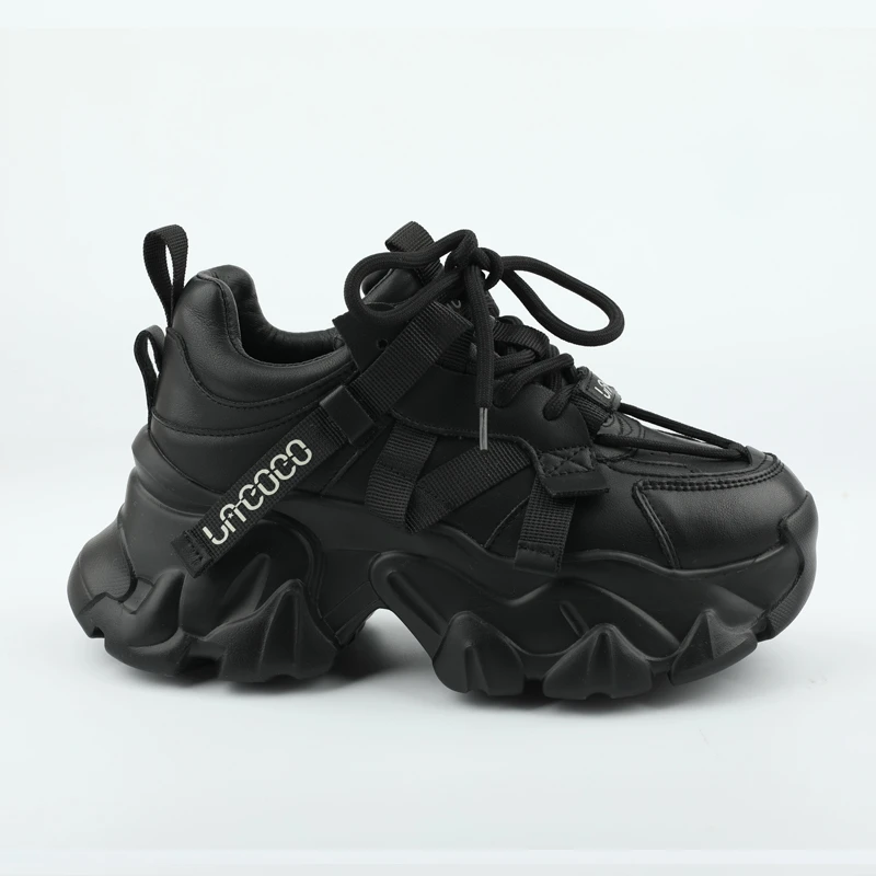 9-6273女鞋运动网红时尚休闲百搭黑色春季韩版