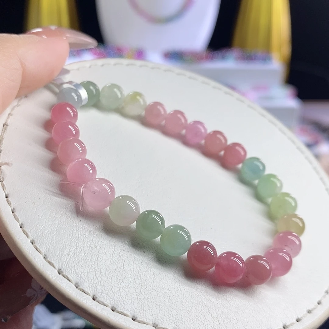 未镶嵌手链碧玺马卡龙 多样性发其一