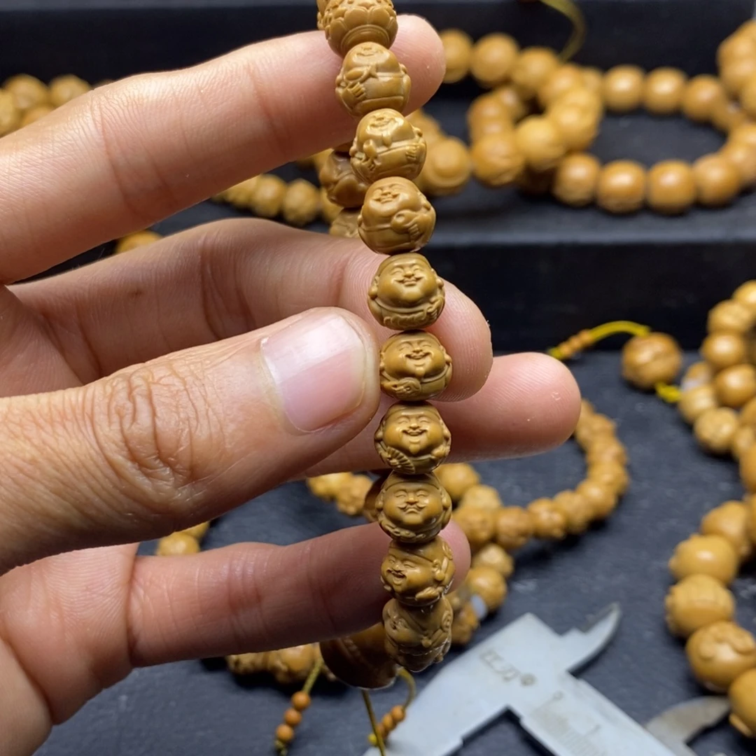 猴头核桃吊坠小财神0.9