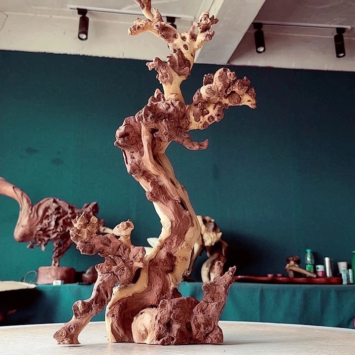 黑果木千***木765 金丝红木羊蹄甲半成品