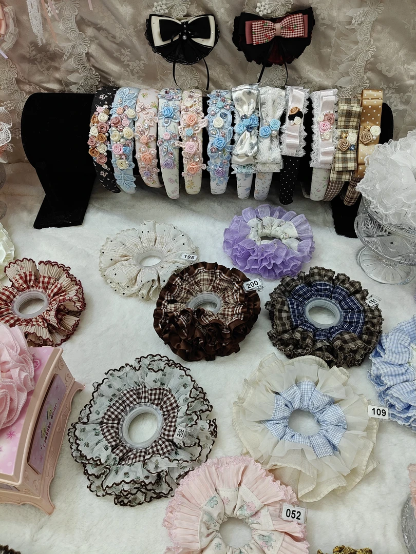 直播间拍  手工发圈 发夹