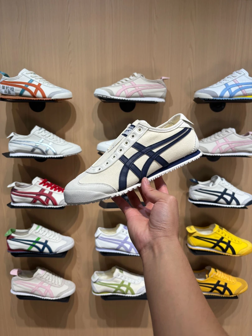 【实体断码】鬼家情侣鞋时尚百搭薄底休闲鞋墨西哥6透气帆布阿甘鞋