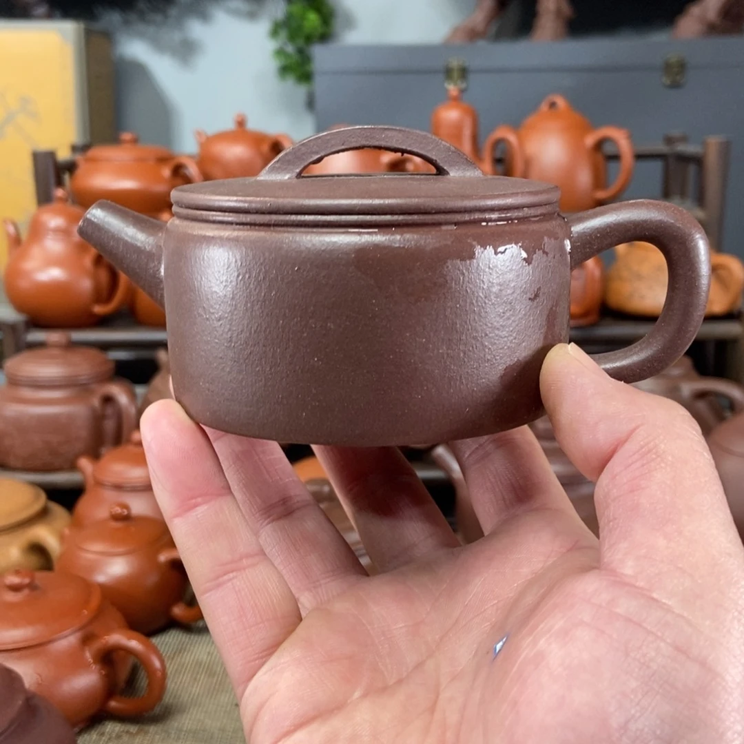 紫砂茶壶原矿紫泥