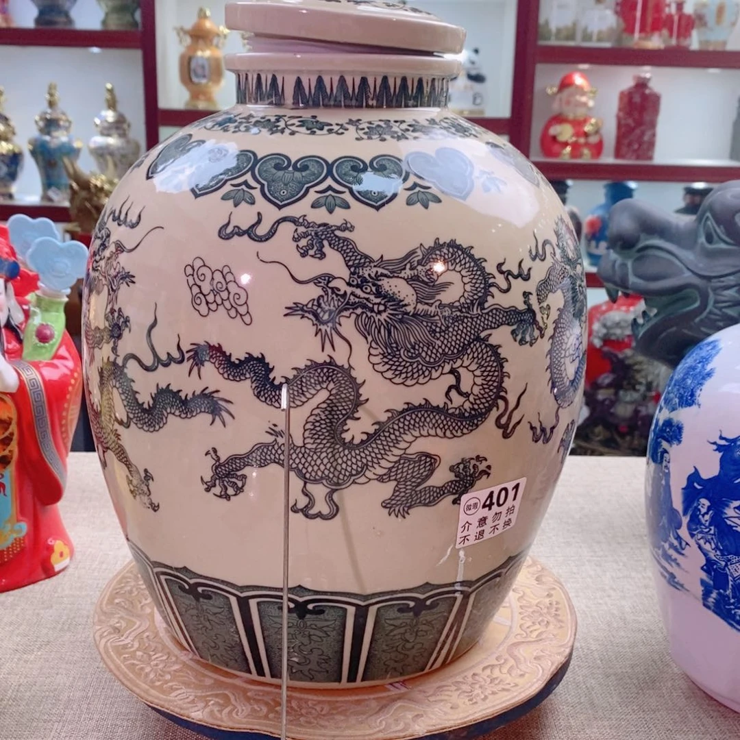 摆件景德镇垚晶陶瓷20斤401