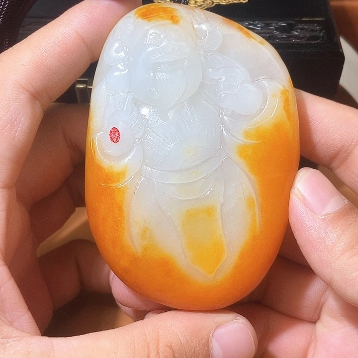 和田玉未镶嵌颈饰HX