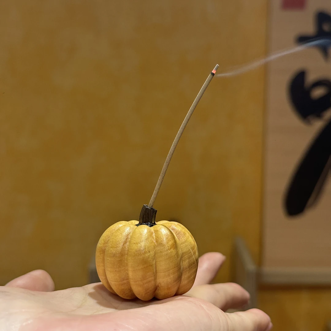 南瓜香插大小两款可选短线香插可爱香插