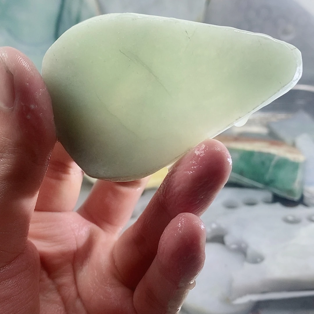 翡翠散珠天然缅甸翡翠a货38
