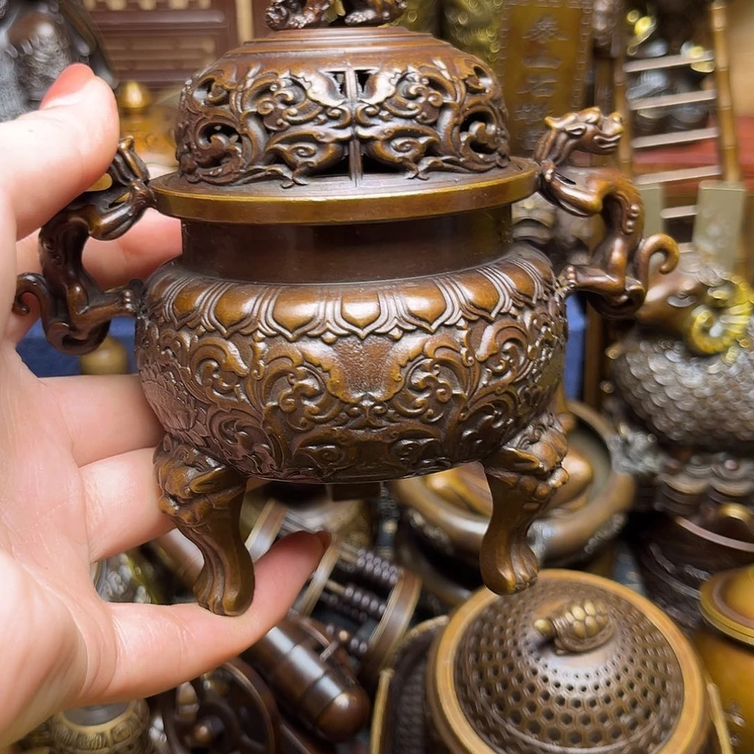 精美铜器点击下单