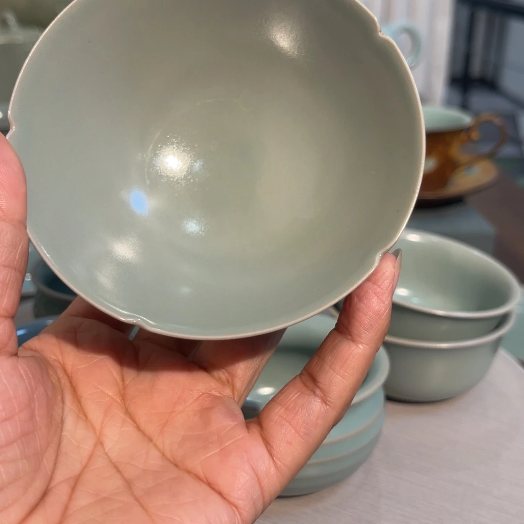 天**舟仿古微瑕杯子手工啊啊啊啊