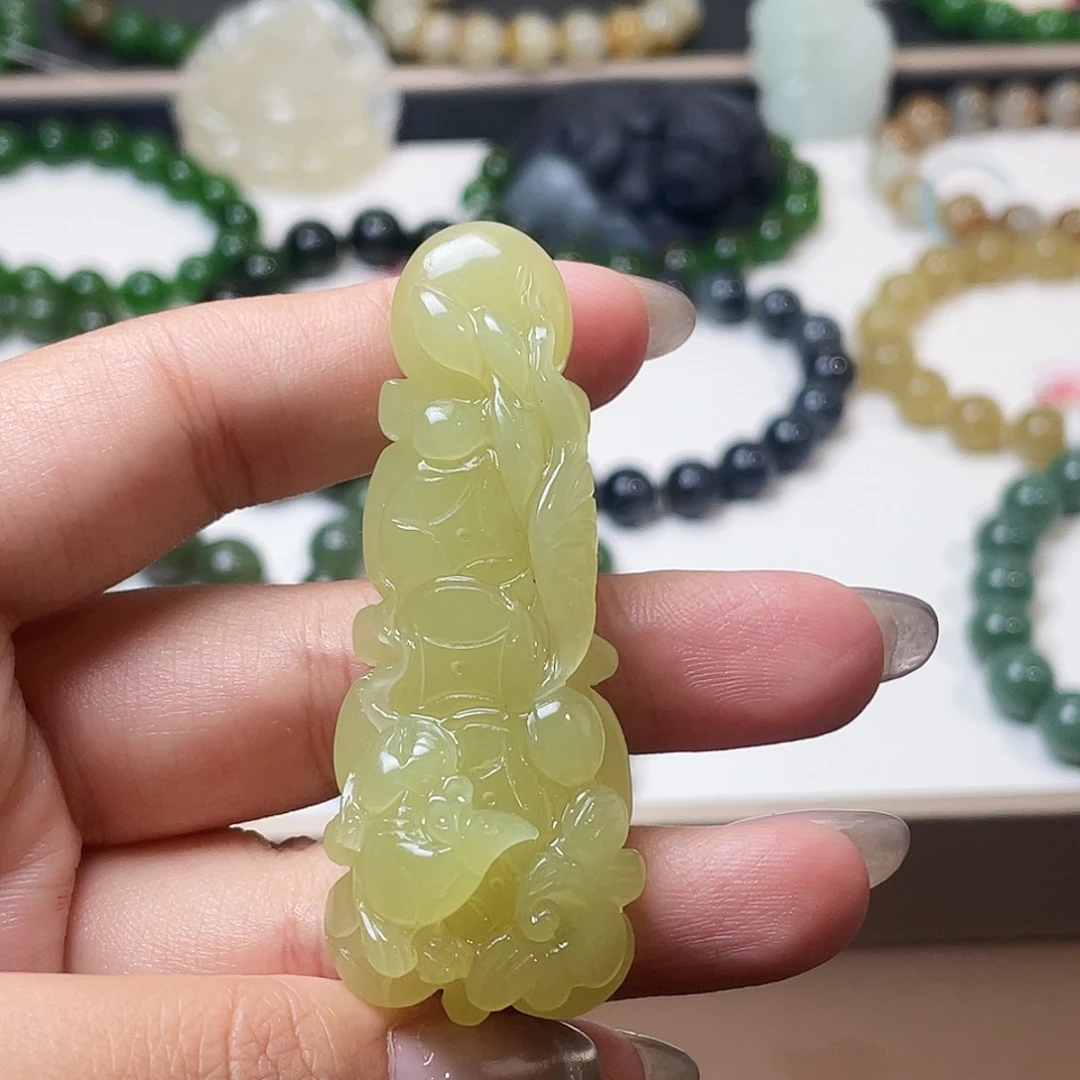 未镶嵌手链和田玉若羌63