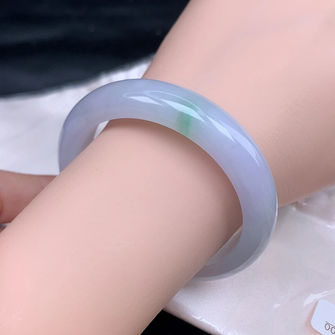 翡翠未镶嵌手镯天然