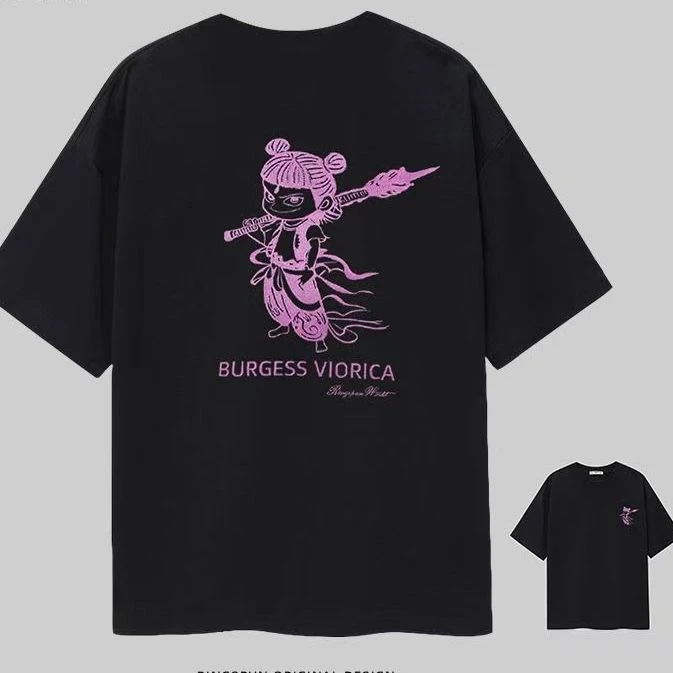 童装纯棉t恤短袖温感变色印花夏季半袖男孩男童女孩宝宝洋气