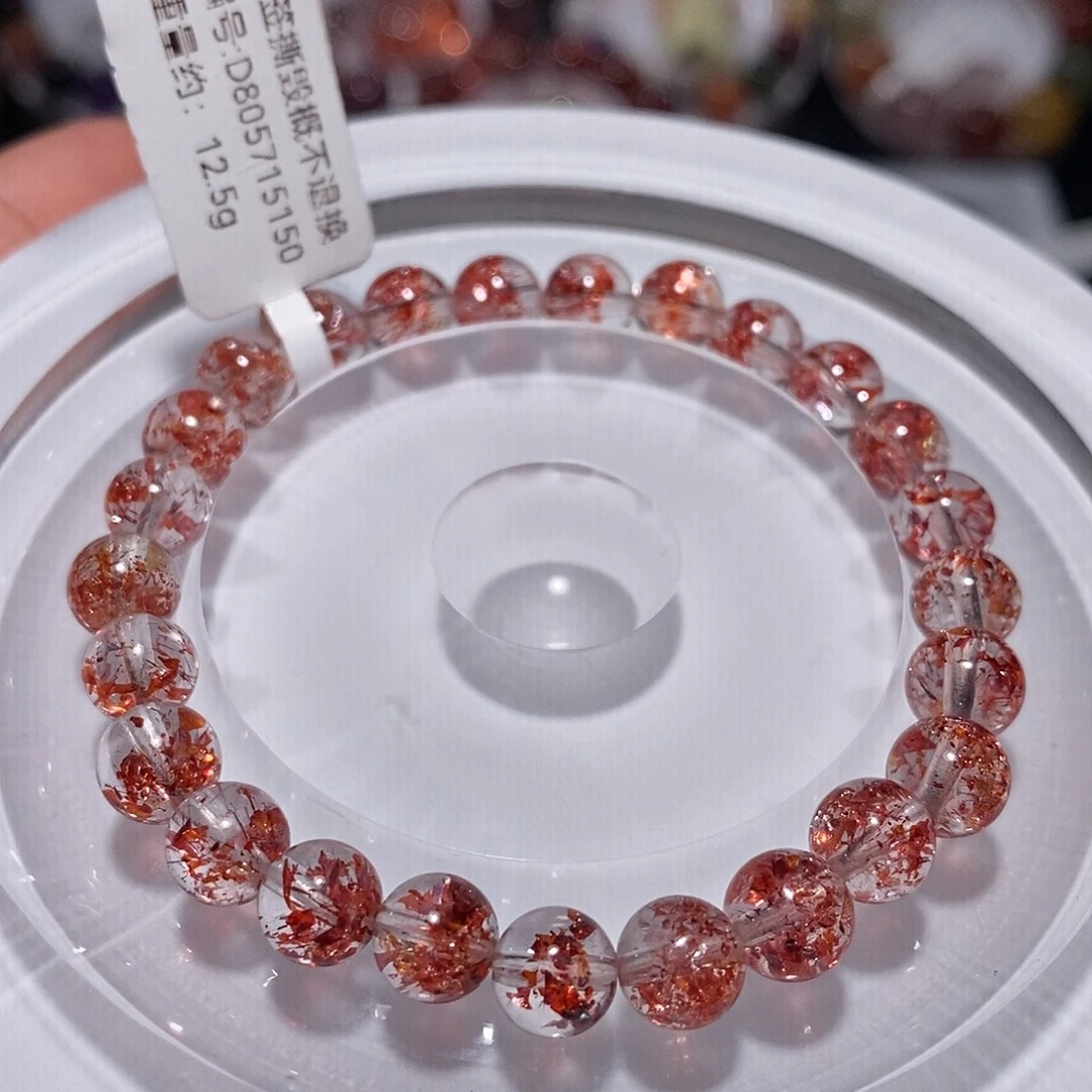 水晶未镶嵌手链F金草莓7.2