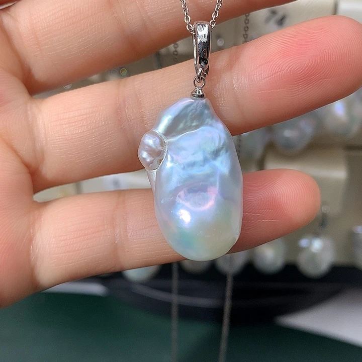 淡水珍珠未镶嵌颈饰