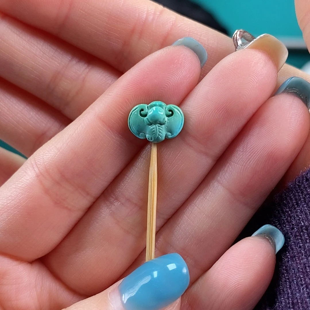 绿松石珠宝奇石未镶嵌*️****