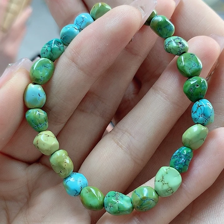 绿松石珠宝奇石未镶嵌