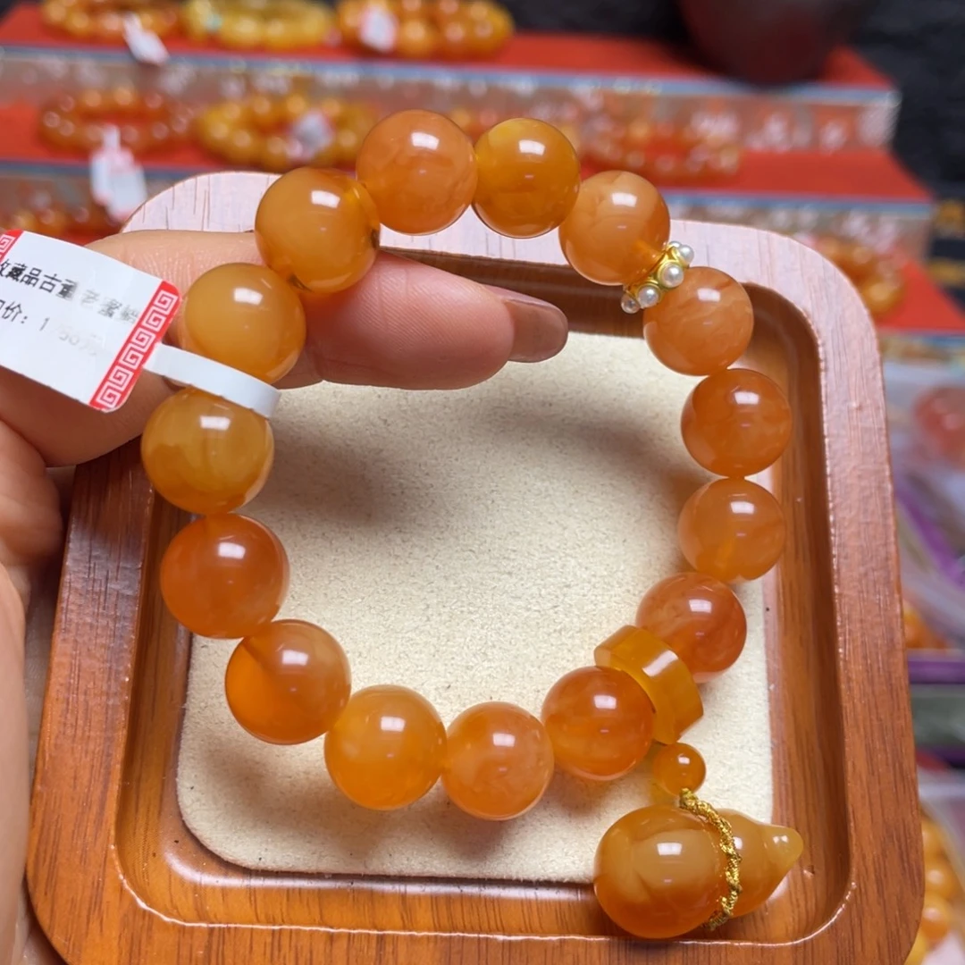 手链蜜蜡未镶嵌手串